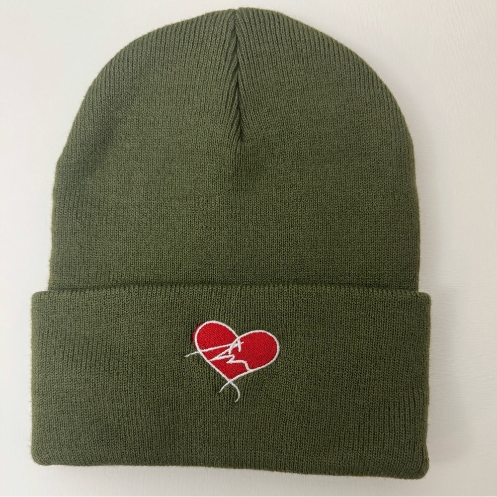 Women’s Olive Knit Beanie
